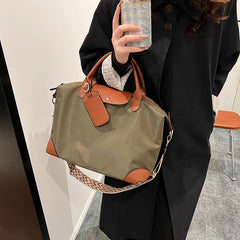 Nylon Dumpling Tote Bag for Women, Lightweight Large Capacity Shopping Handbag