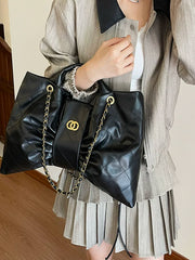 Large Capacity Tote Bag for Women, Shoulder and Crossbody Handbag