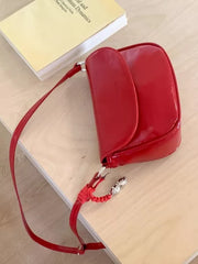 Red Small Crossbody Phone Bag for Women, Shoulder Mini Handbag