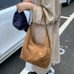 Large Capacity Crossbody Shoulder Bag for Women, Work and Commuter Handbag