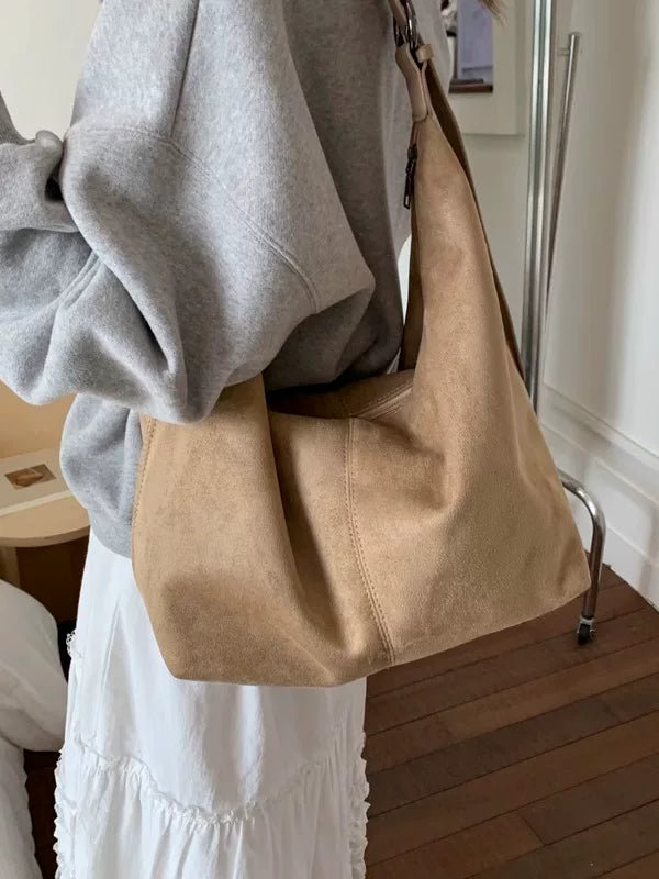 Large Capacity Crossbody Shoulder Bag for Women, Work and Commuter Handbag