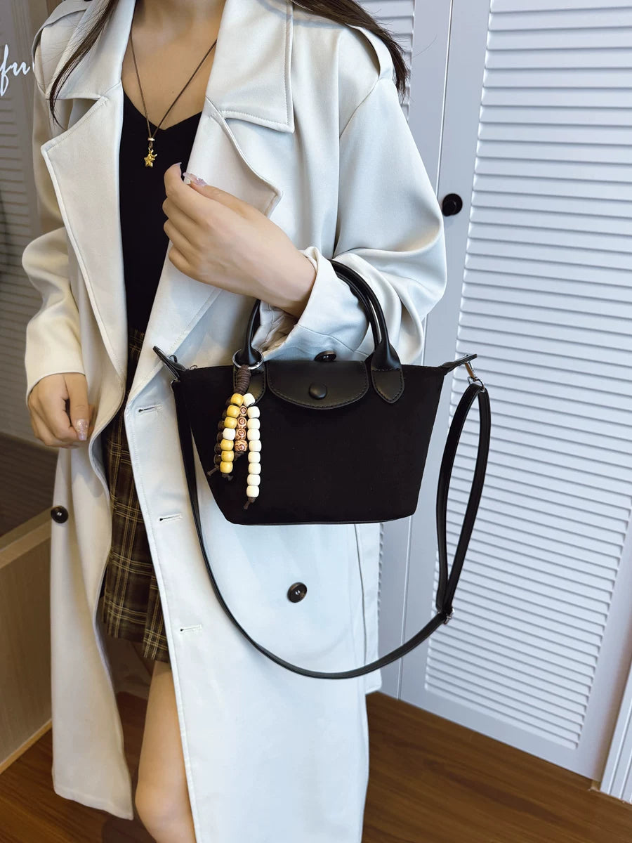 Dumpling-Shaped Shoulder Crossbody Bag for Women, Phone Bag