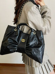 Large Capacity Tote Bag for Women, Shoulder and Crossbody Handbag