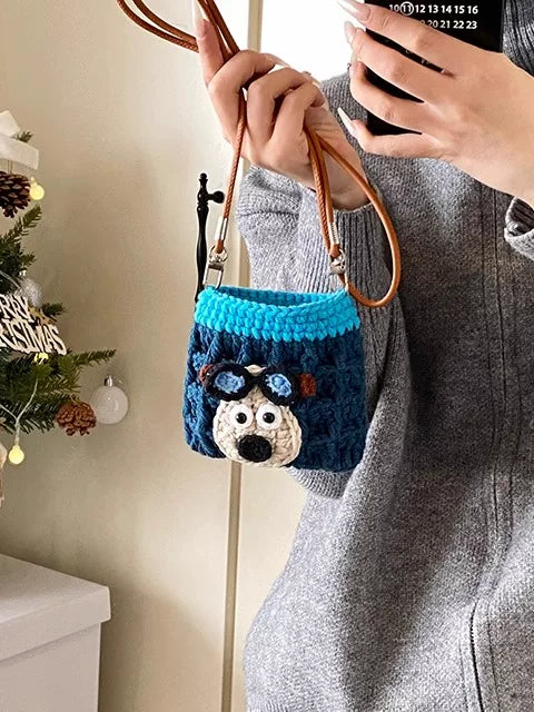 Handwoven Shoulder Crossbody Bag for Women, Woven Straw Tote