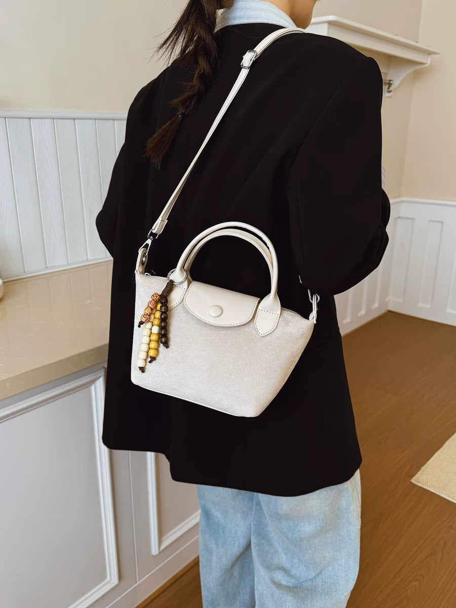 Dumpling-Shaped Shoulder Crossbody Bag for Women, Phone Bag