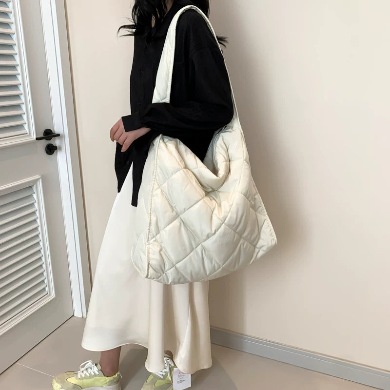 Large Capacity Crossbody Tote Bag for Women, Commuter School Bag