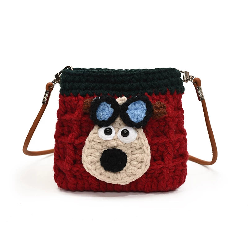 Handwoven Shoulder Crossbody Bag for Women, Woven Straw Tote