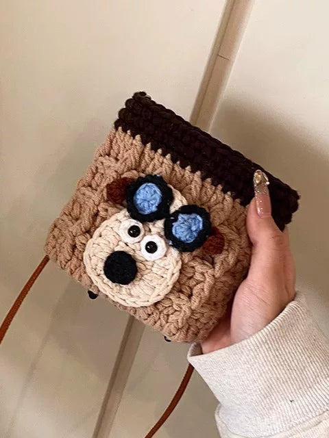 Handwoven Shoulder Crossbody Bag for Women, Woven Straw Tote