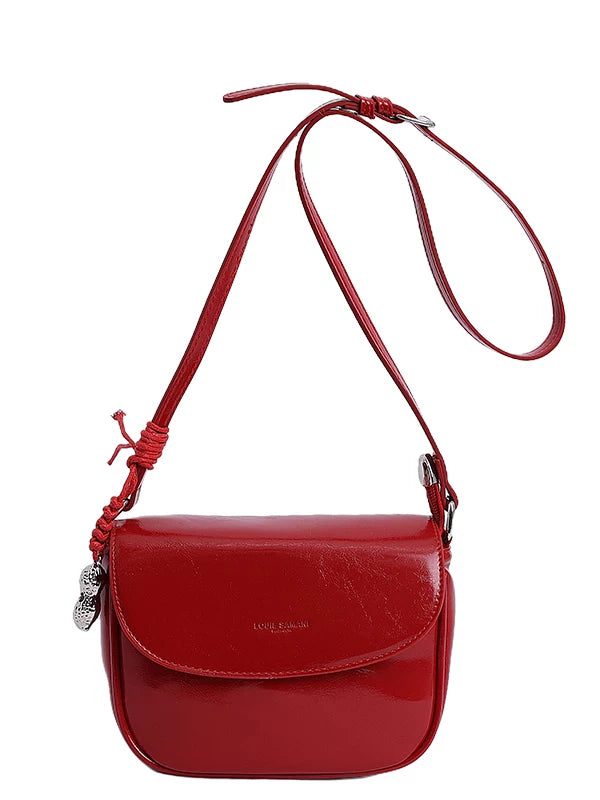 Red Small Crossbody Phone Bag for Women, Shoulder Mini Handbag
