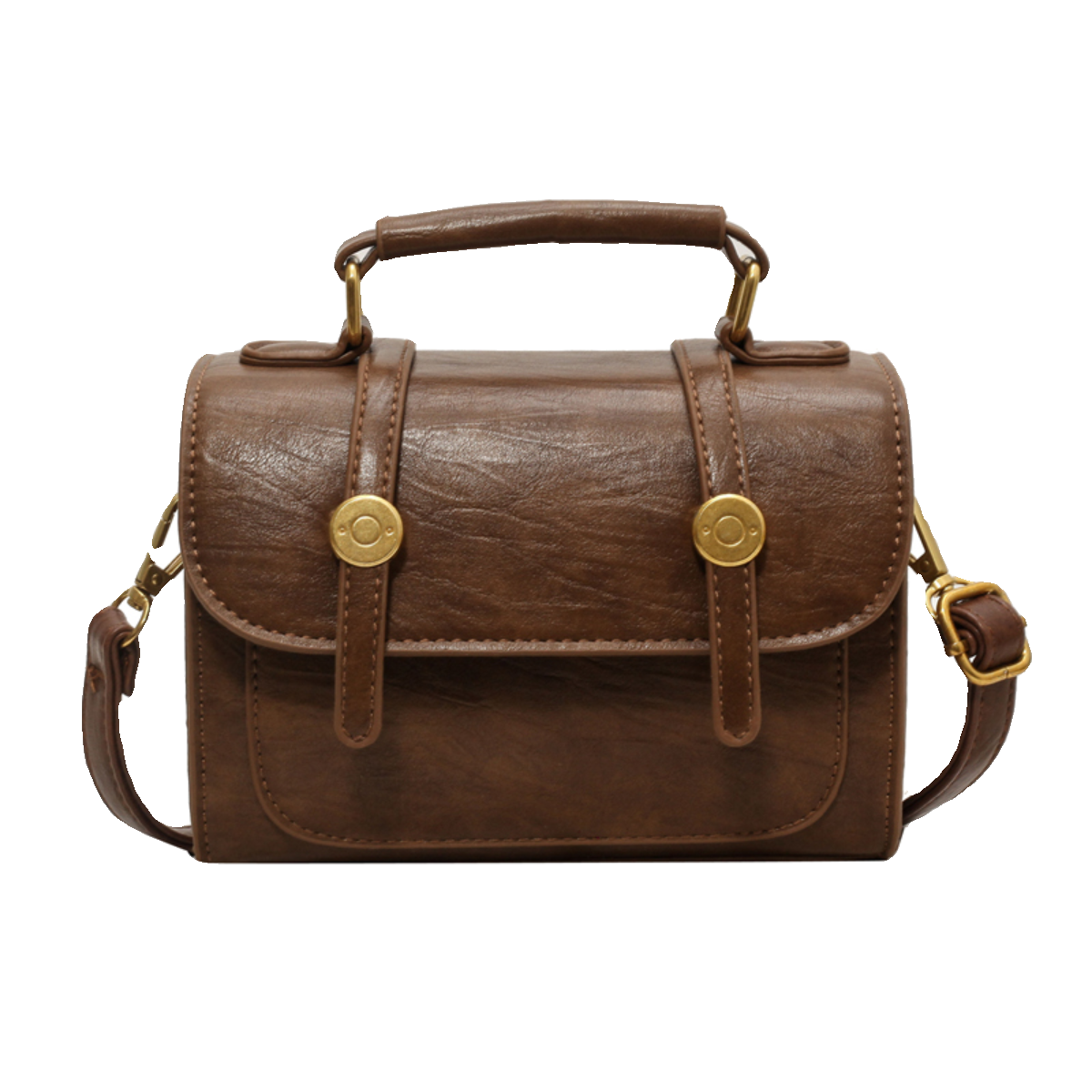 Small Square Crossbody Bag for Women, Portable Shoulder Handbag