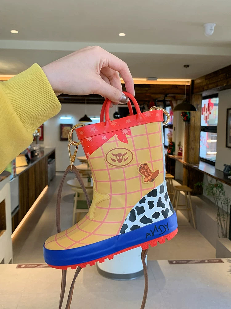 Cute Cartoon Printed Crossbody Phone Bag for Women, Shoulder Mini Handbag