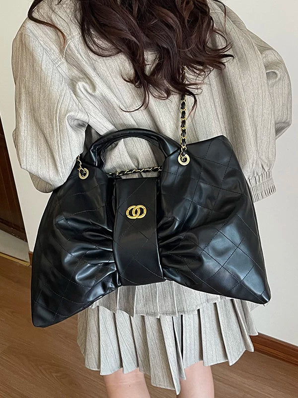 Large Capacity Tote Bag for Women, Shoulder and Crossbody Handbag