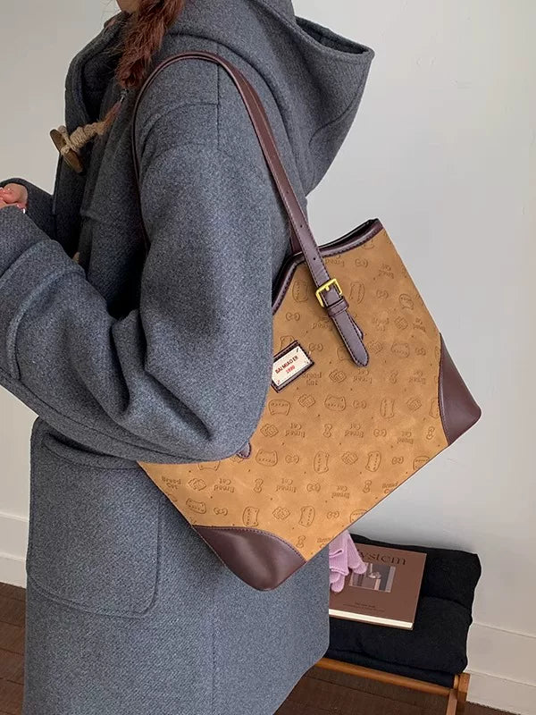 Large Capacity Tote Bag for Women, Shoulder Commuter Handbag