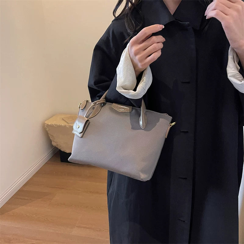 Large Capacity Nylon Tote Bag for Women, Shoulder Bag