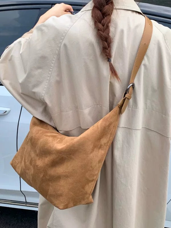 Large Capacity Crossbody Shoulder Bag for Women, Work and Commuter Handbag