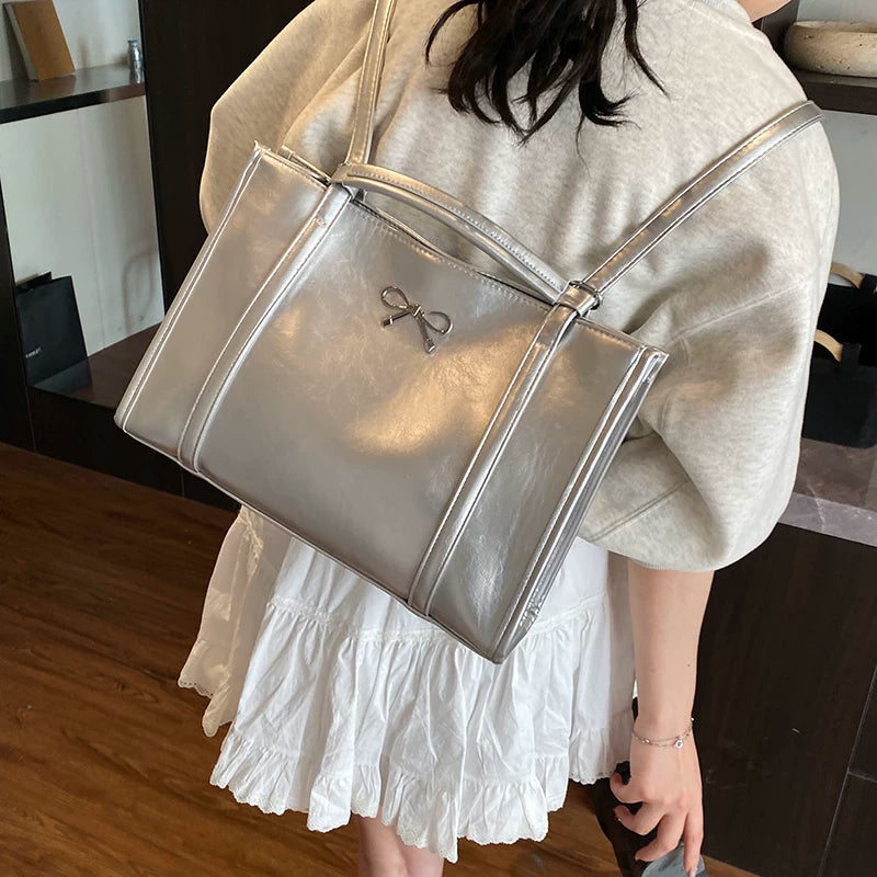 Large Capacity Tote Bag for Women, Multi-Functional Commuter Backpack