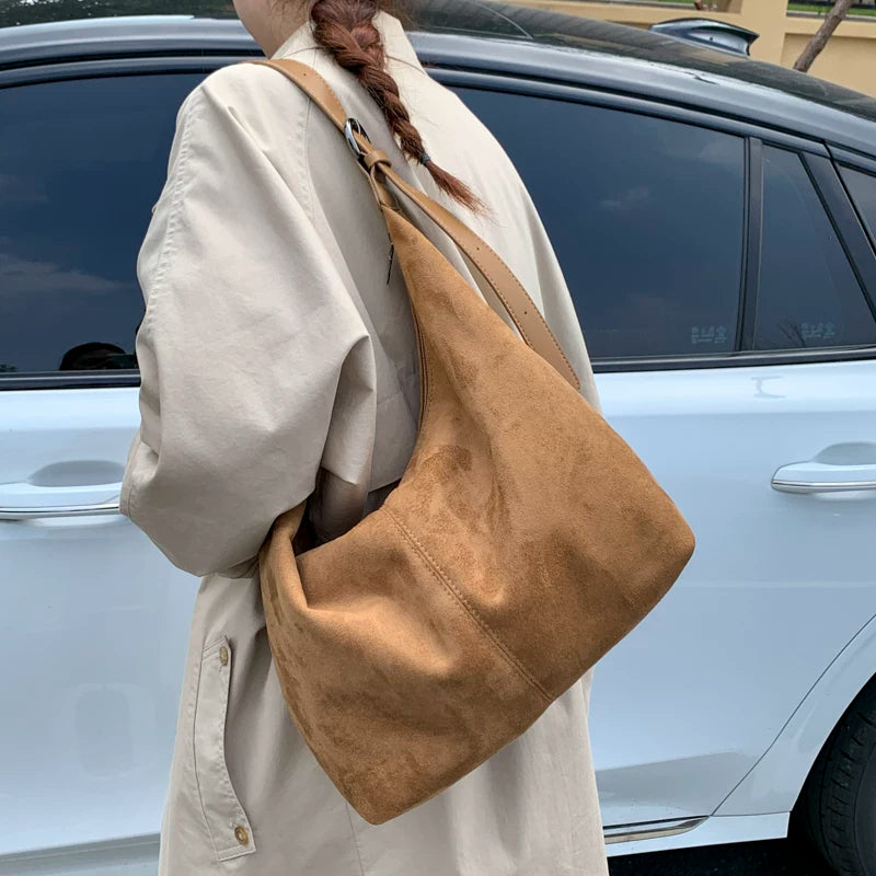 Large Capacity Crossbody Shoulder Bag for Women, Work and Commuter Handbag