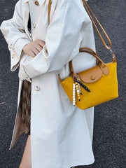 Dumpling-Shaped Shoulder Crossbody Bag for Women, Phone Bag