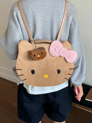 Large Capacity Backpack for Women, Tote-Style School Bag